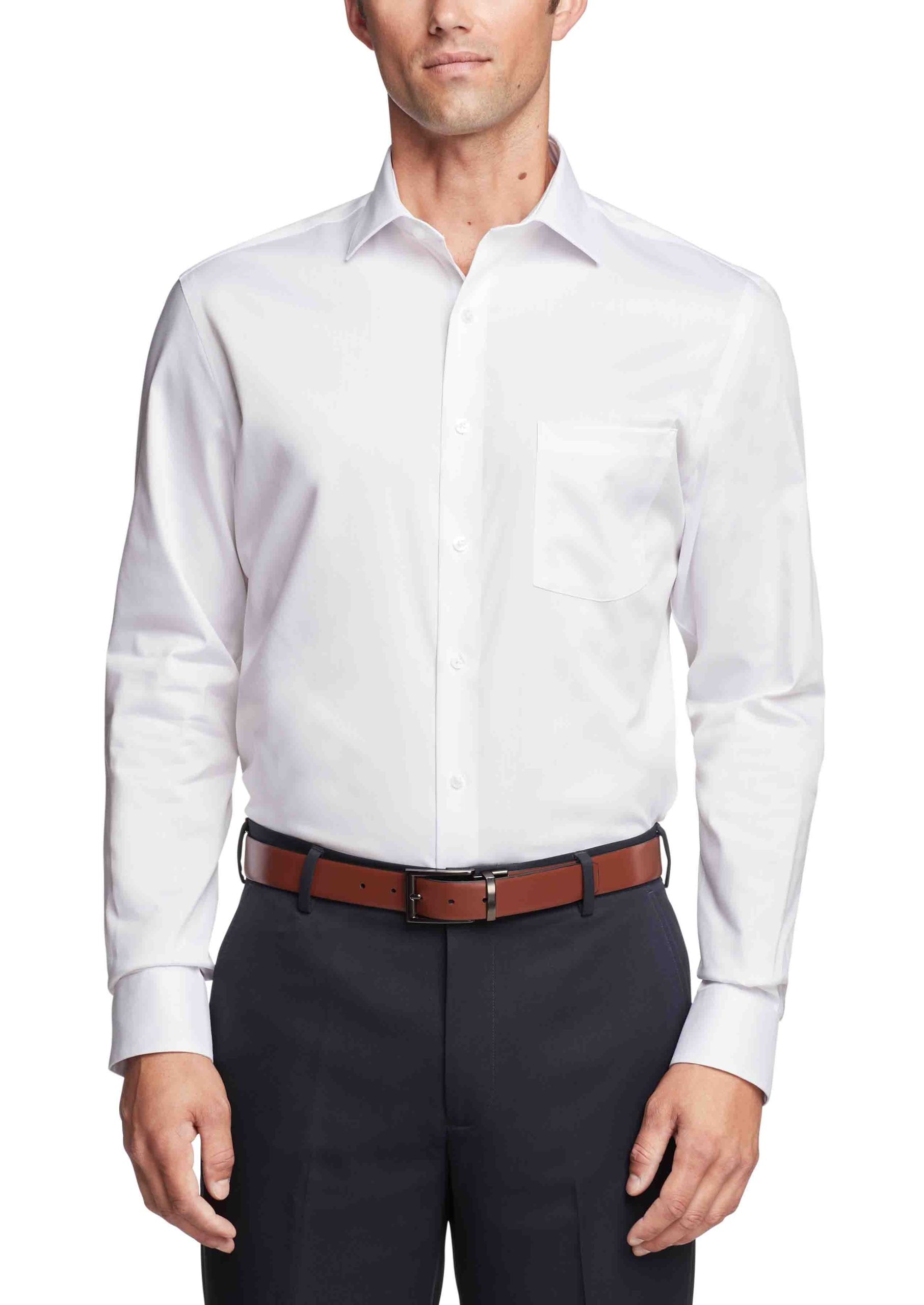 Van Heusen Regular Fit Ultra Wrinkle Free Stretch FLEX Solid - Image 3