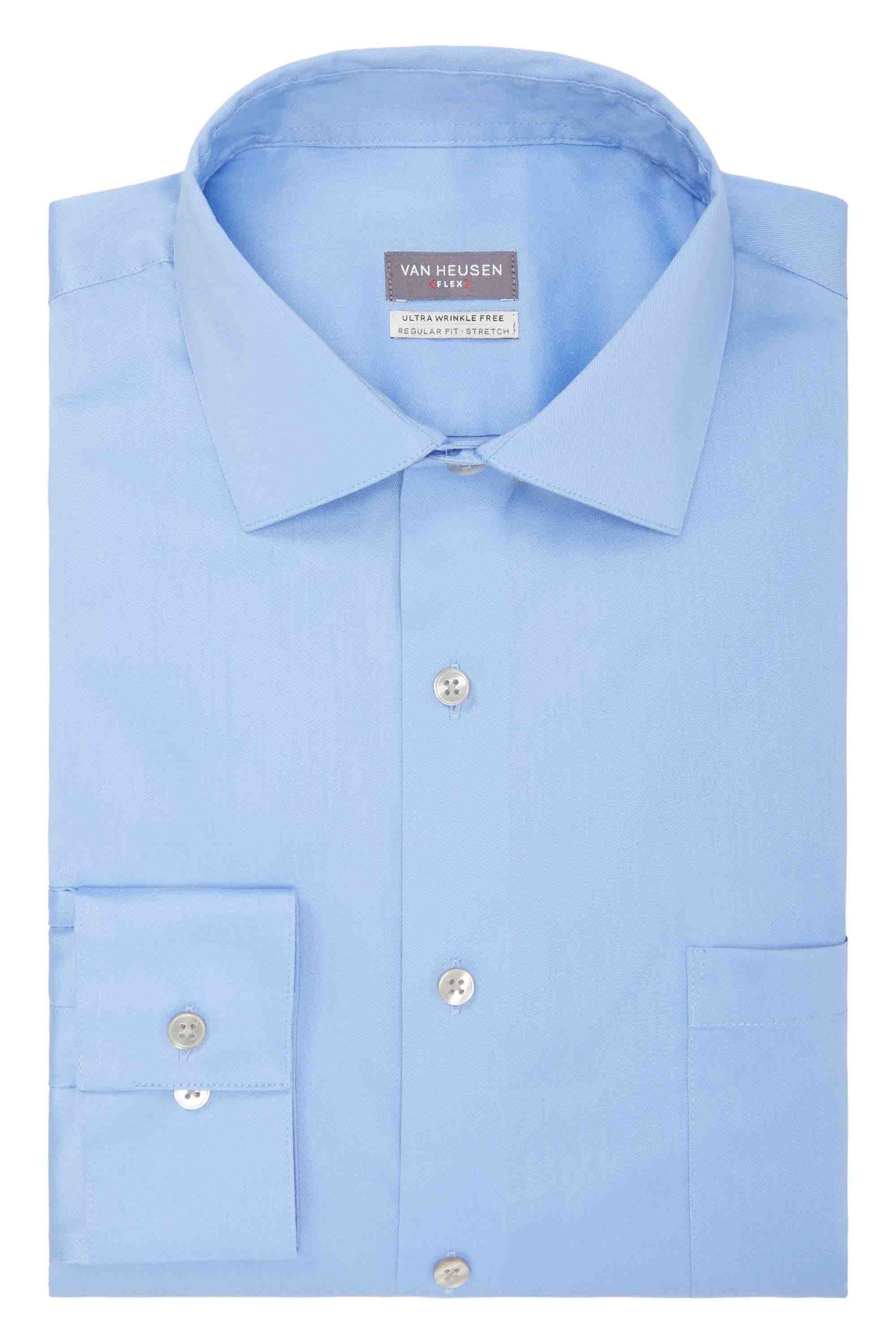 Van Heusen Regular Fit Ultra Wrinkle Free Stretch FLEX Solid - Image 5