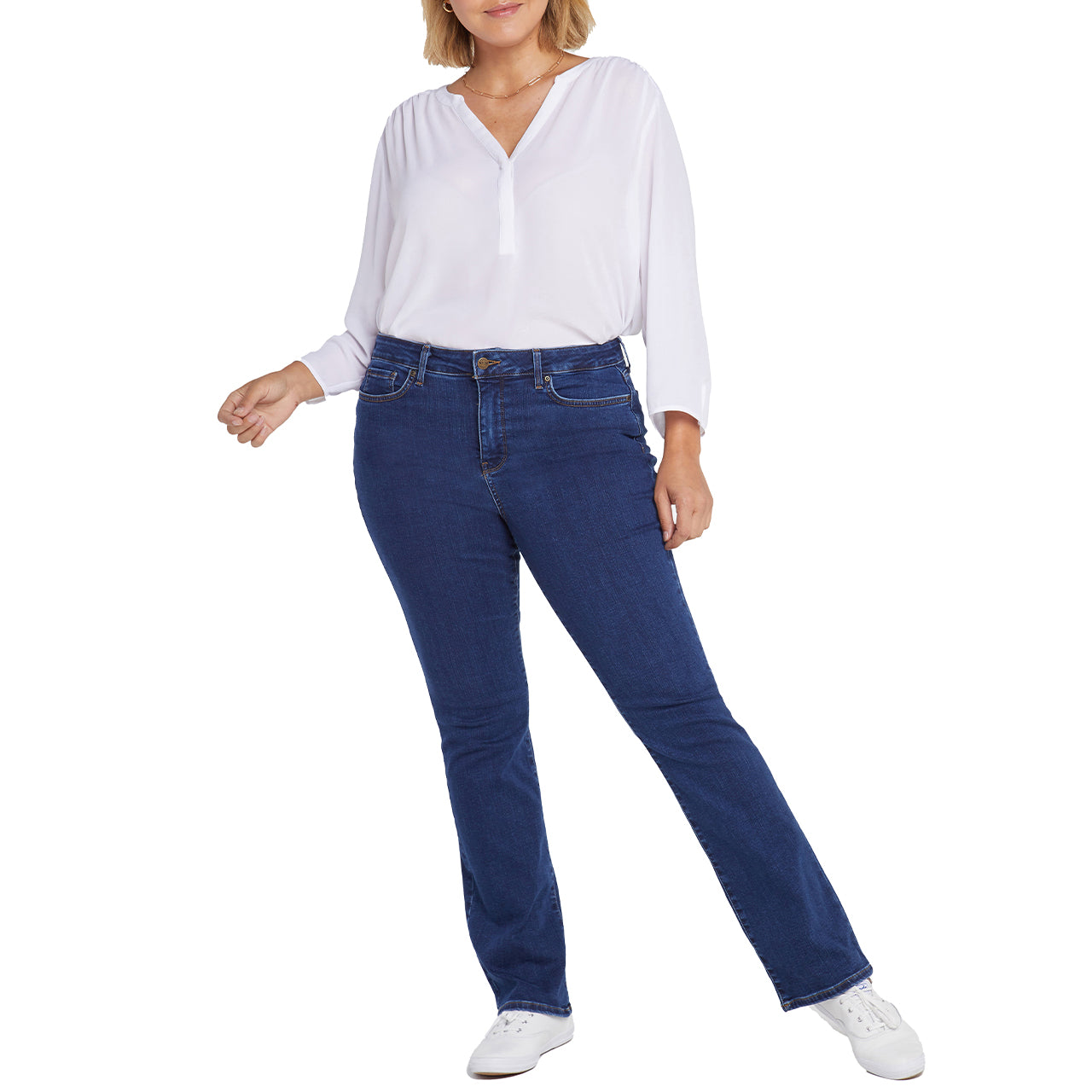 Marilyn Straight Jean - Plus - Image 3